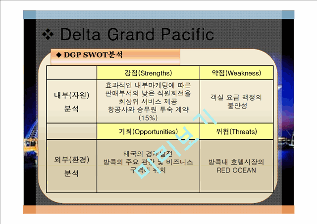 Delta Grand Pacific hotel,Westin Grand Skhumvit,DGP호텔,해외호텔분석,방콕호텔분석   (5 )